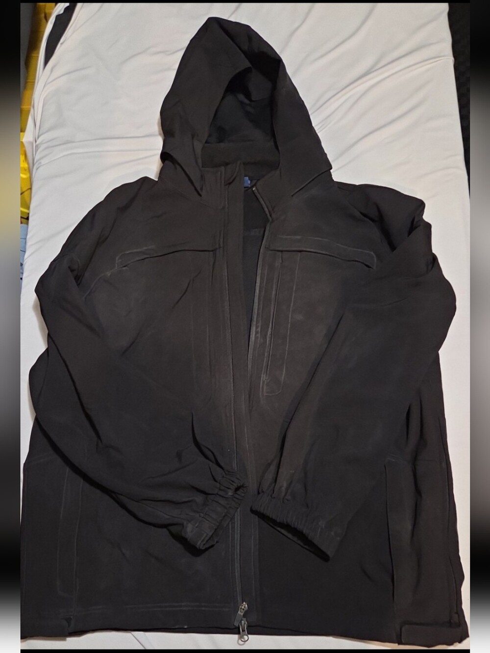 Propper mens XL black hooded jacket #06
